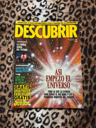 Revista Antigua Descubrir Año 1 - N° 8 - Febrero 1992 (Usado)
