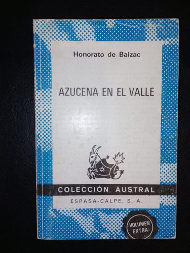 Libro Azucena En El Valle Honorato De Balzac