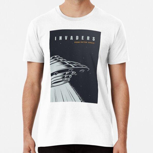 Remera Invaders From Outler Space Algodon Premium