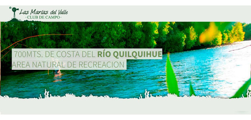 Terreno En Las Marias Del Valle Club De Campo San Martin De Los Andes - Lote B13