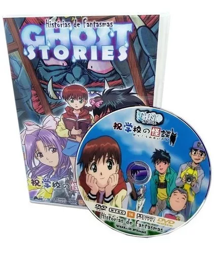 Dvd Anime Histórias De Fantasmas Dublado Completo