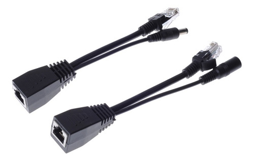 Adaptador Poe Separador Dc Cable Utp 30mts