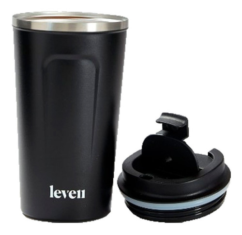 Leven Vaso Lifestyle Unisex Termico Onyx Negro Ras