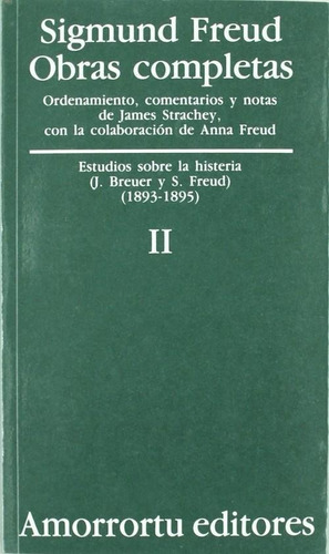 Obras Completas - Freud  2 Estudios Sobre La Histeria  1893-