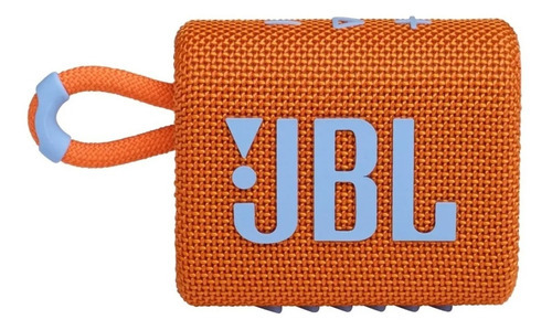 Parlante Jbl Go 3 Portátil Con Bluetooth Orange - Naranja Color Naranja