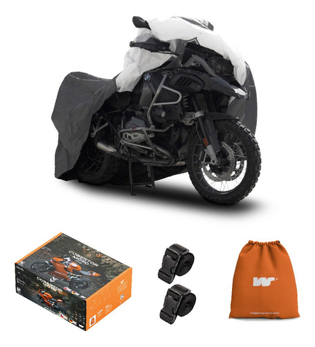 Funda De Moto Impermeable Wagen Covers Deluxe Moto Xxl Sin Top Case