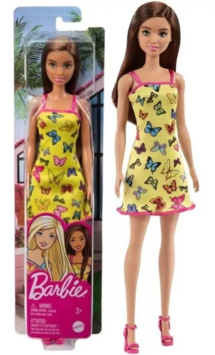 Boneca Barbie Chelsea 14 cm Ruiva Vestido Abelhas - Mattel