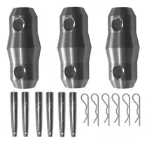 Comprar Spigot Para Cercha Aluminio Truss Kit De 3 Spigot + Perno + 