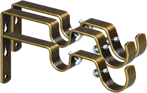 Soportes Para Colgar Varilla Doble De Cortina, Resistencia P