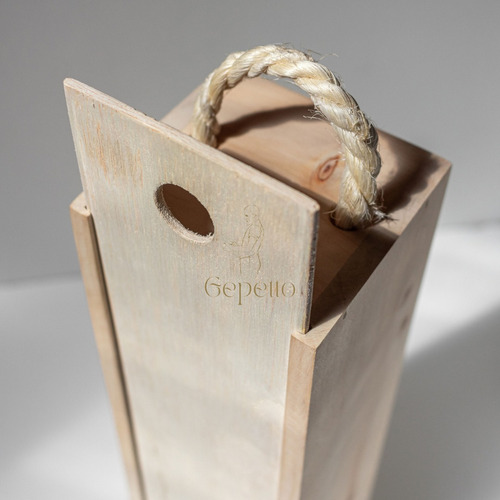 Cajas Para Botella De Vino Madera Clara Regalos