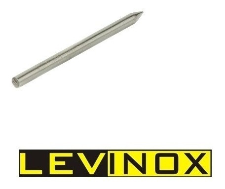 Prego Aço Inox 18x27 Sem Cabeça - 30 Un Inoxidável