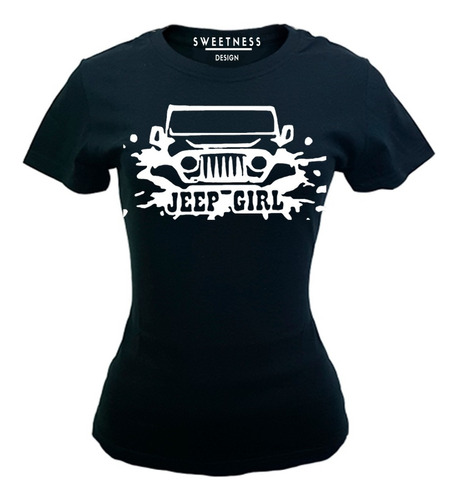 Playera Dama Jeep Girl Road ¡envío Gratis!