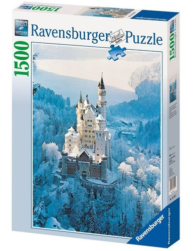 Puzzle 1500 Ravensburger Castillo Neuschwanstein En Invierno