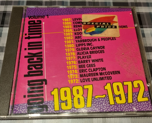 Going Back In Time 1987 - 1972 - Cd Compilado Import Rareza