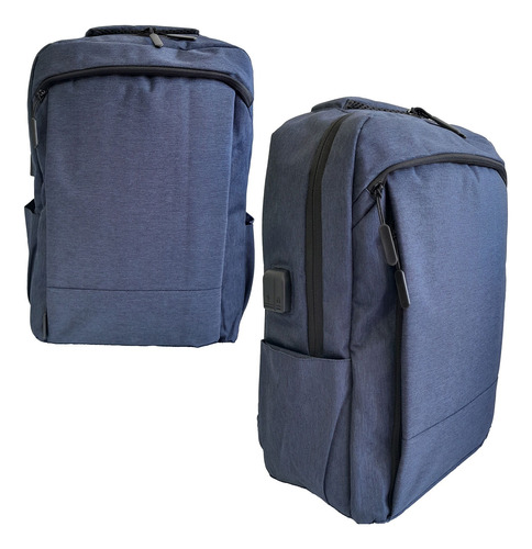 Mochila Antirrobo Porta-notebook, Usb Cables Incluidos 12986