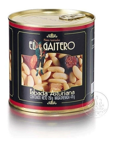Fabada Asturiana El Gaitero Gormet Lata 750g