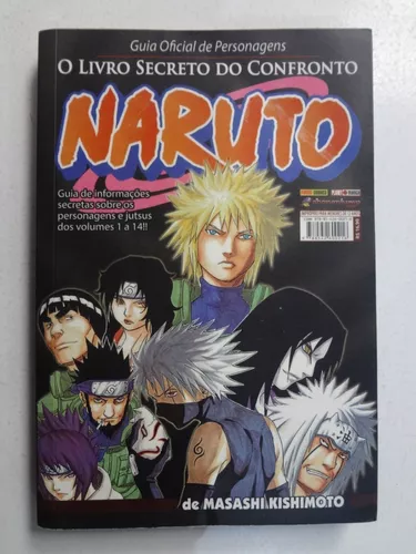 Naruto: Guia Oficial De Personagens - O Livro Secreto Do Confronto - Rin No  Sho