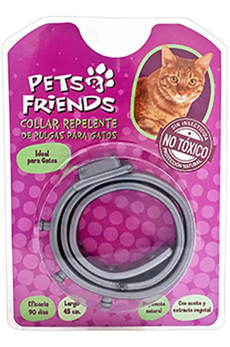 Collar Antipulgas Para Gatos Repelente No Toxico 