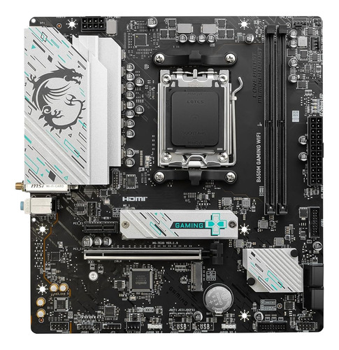 Tarjeta Madre Msi B650m Gaming Wifi Am5 Ddr5 M.2 Micro Atx