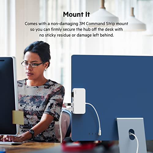 Hub Multipuerto 6 En 1 Usb-c De Belkin Con Soporte - Hub Usb