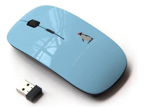 Ratón Koolmouse, Inalámbrico, Diseño De Pingüinos/usb 2.0