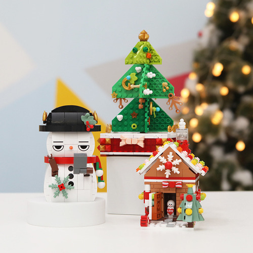 Bloque De Bolígrafo Navideño Con Forma De Muñeco De Nieve