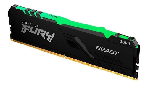 Imagem 2 de 3 de Memória Kingston Hyperx Beast Rgb 16gb 2666mhz Ddr4 Cl16