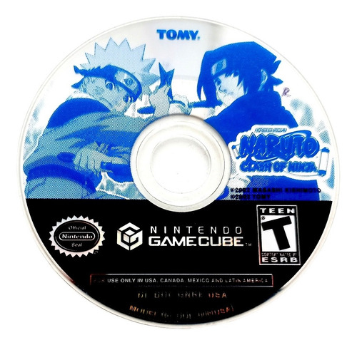 Naruto Clash Of Ninja Nintendo Game Cube (Reacondicionado)