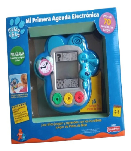 Fisher Price Mi Primera Agenda Electronica Pista De Blue