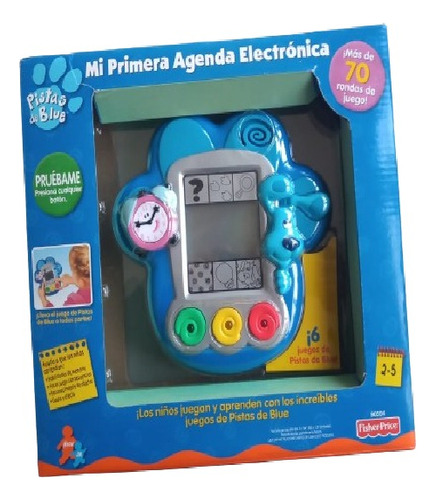 Fisher Price Mi Primera Agenda Electronica  Pista De Blue  