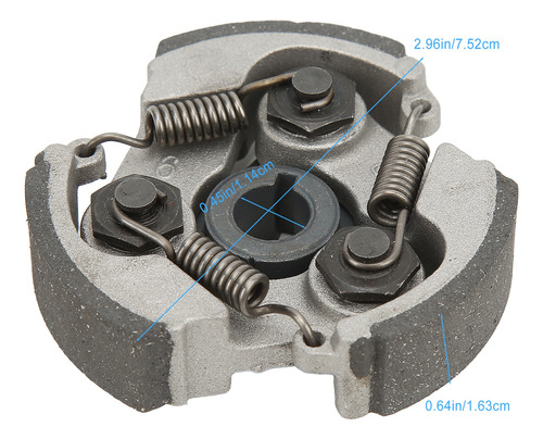 Conjunto De Muelles Sprocket Atv Pad De Aluminio De Alta Res