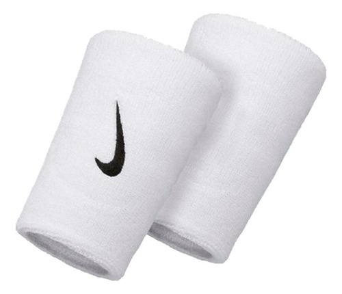 Muñequeras nike Unisex Swoosh Doublewide Wristbands