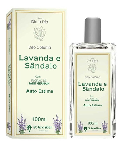 Deo Colônia Lavanda E Sândalo Florais St Germain Auto Estima Volume da unidade 100 mL