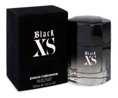 Perfume Paco Rabanne Black Xs 100ml Caballero