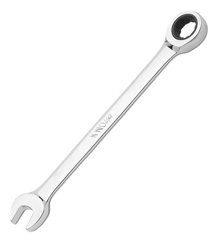 Llave Combinada De Matraca 10 Mm De Acero Kn 3310-m Knova Color Plateado