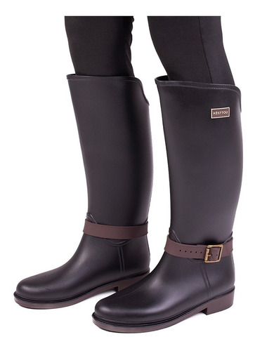Bota Galocha Feminina Késttou Cano Longo Kt002 Impermeável | Mercado Livre