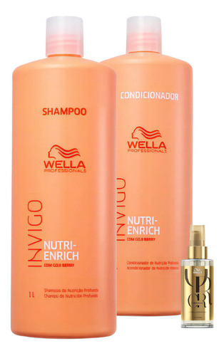 Kit Wella Nutri Enrich Reflections (3 Produtos)