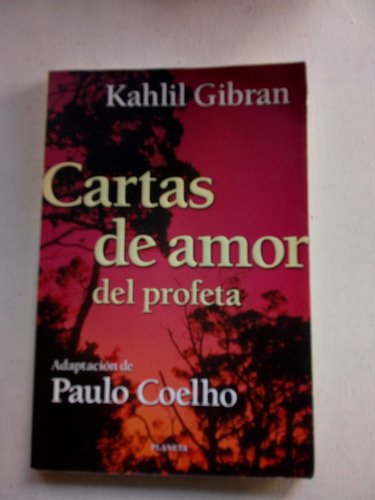 Cartas De Amor Del Profeta De Kahlil Gibran - Planeta (usa 