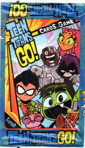 4000 Cards Teen Titans Go = 1000 Pacotes Fechados