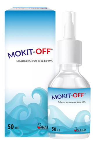 Lavado Nasal Mokit Off Solución Cloruro De Sodio 0,9% 50 Ml