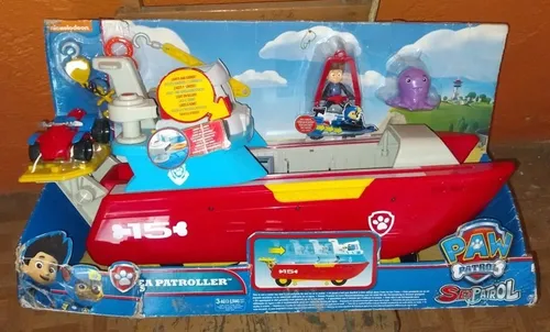 Paw Patrol Sea Patroller Barco Patrulla Canina