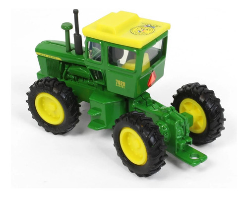 1:64 Tractor John Deere 7020 4wd Con Logotipo Ffa - Ertl Verde