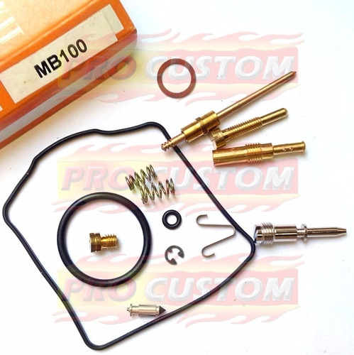 Kit Reparacion Carburador Mb 100 M100a Mb100 Motos Honda