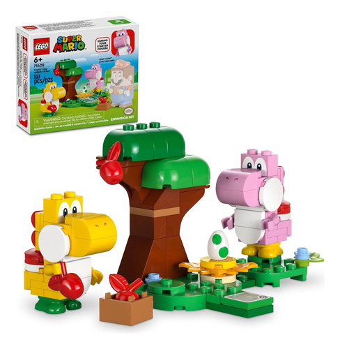 Kit De Construcción Lego Super Mario 71428 , Yoshis, 107pzs