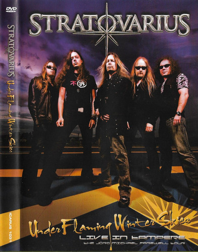 Stratovarius Under Flaming Winter Skies Dvd Original Nuevo