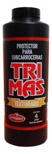 Trimas Pintura Para Sub-carrocerias X 1l | Negro- Zerus