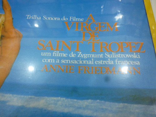 Lp Hareton Salvanini A Virgem De Saint Tropez 180 Gr Novo