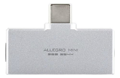 Kiwiears Allegro Mini Adaptador Usb Tipo C Jack 3.5/4.4 Dac