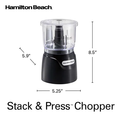 Picadora De Verduras Eléctrica Hamilton Beach & Mini...