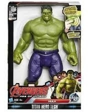 Hulk Electrónico Avengers Español Titan Héroe Hasbro B1382
